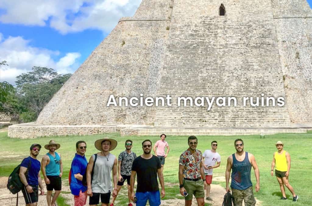 Ancient maya Ruins Gay